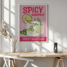 A3 Spicy Margs 5 Pink A3 Plus 01.png Poster