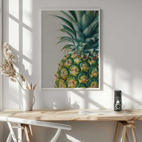 Pineapple Close Up Poster
