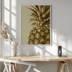 Pineapple Close Up Poster