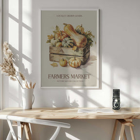 Farmers Market Squash Poster