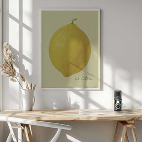 Le Citron Poster