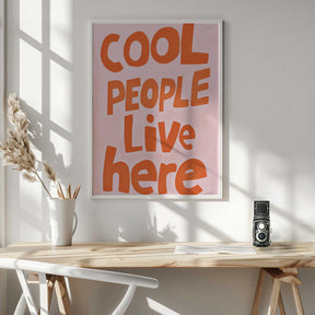 Cool People Poster