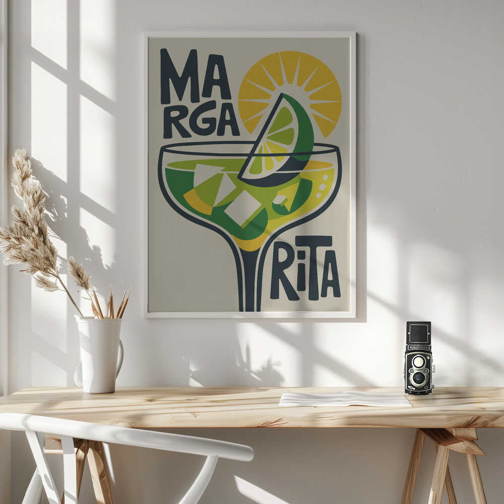 Sunny Margarita Poster