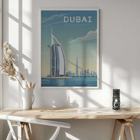 Dubai Travel Poster Poster