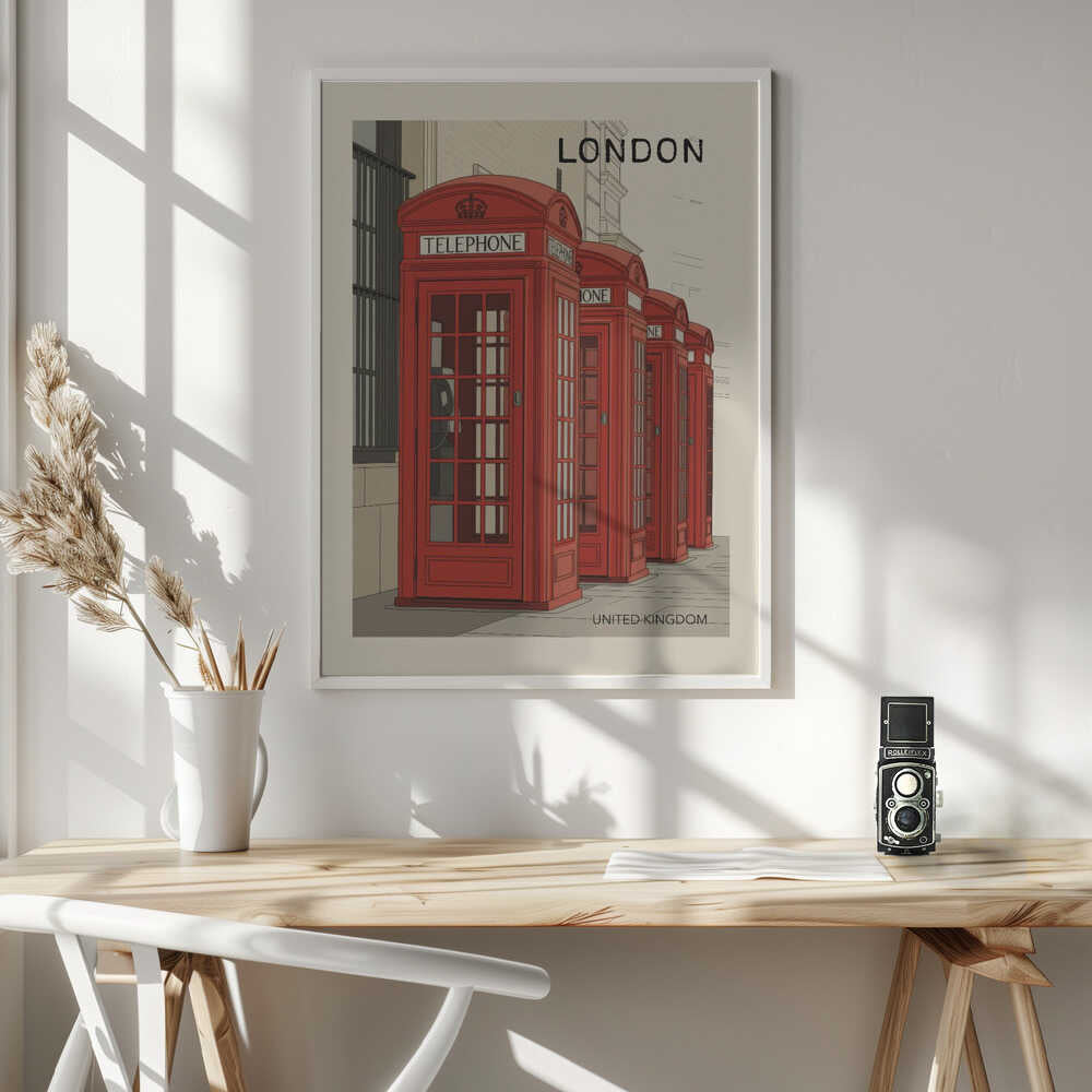 London Travel Poster Poster