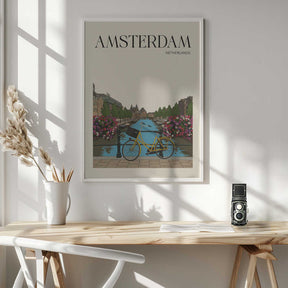 Amsterdam Travel Poster Poster