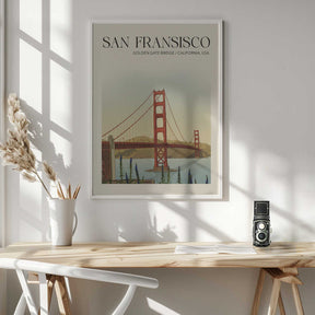 San Fransisco Travel Poster Poster