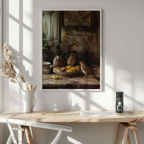 Golden Crumb Delight Poster