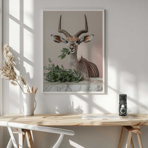 Kudu Herbivore Bliss Poster