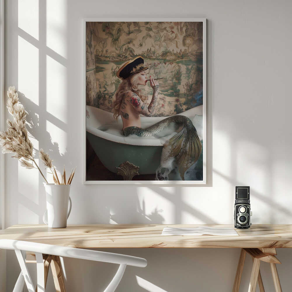 Velvet Smoke Siren Poster