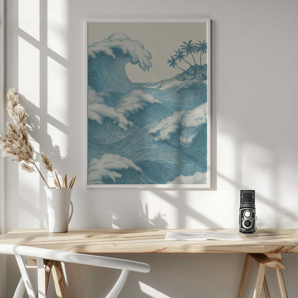 The Waves Poster