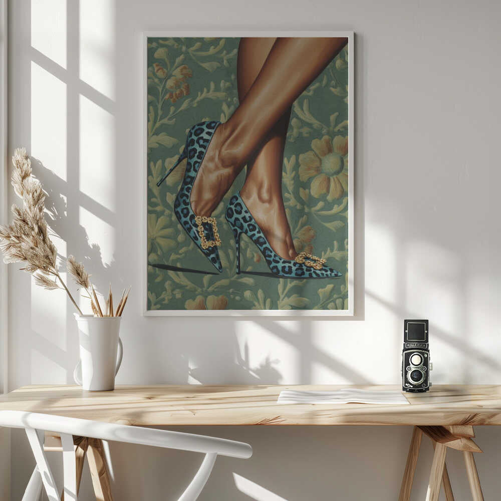 Feline Grace Poster