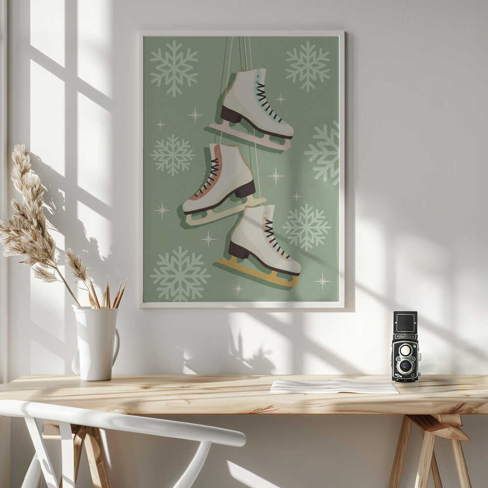 Three Skates Poster