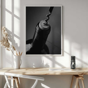 Wine Bottle Opening Poster