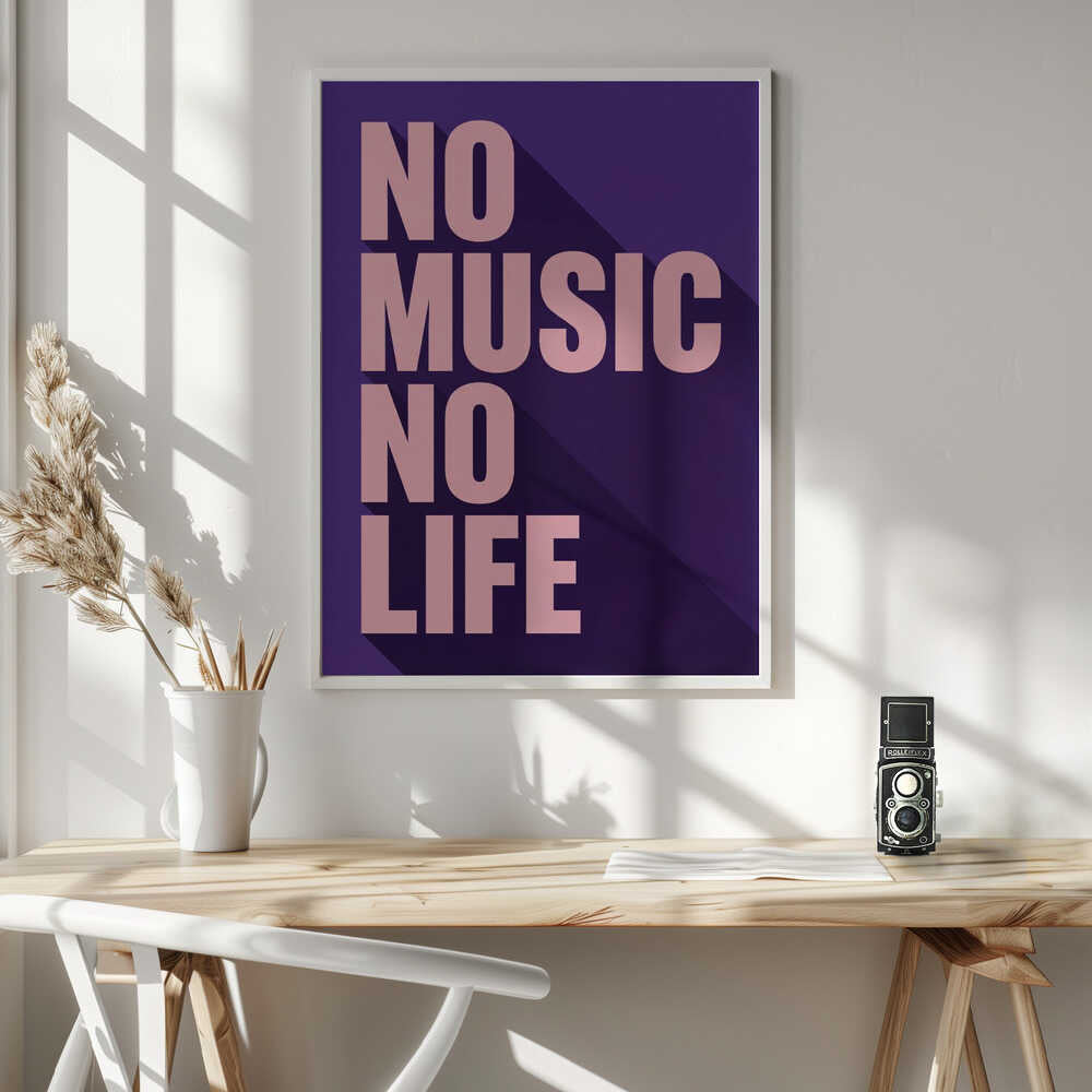 No Music, No Life Poster