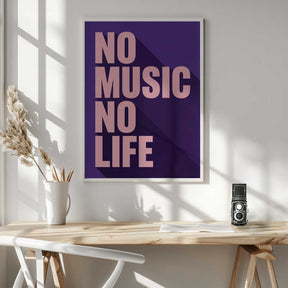 No Music, No Life Poster