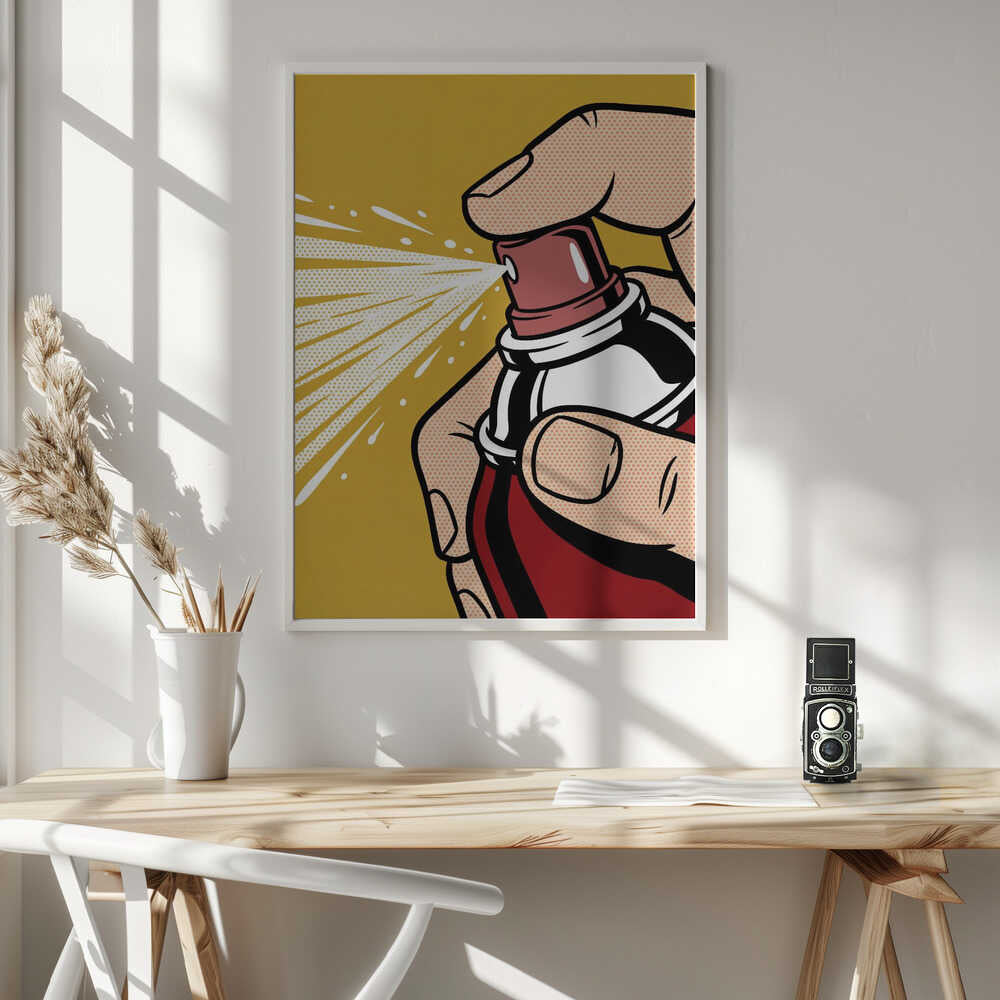 Spray Bottle Poster