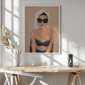 Morning Cigarette Poster