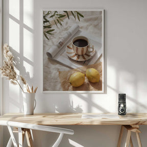 Coffee and Lemons Poster