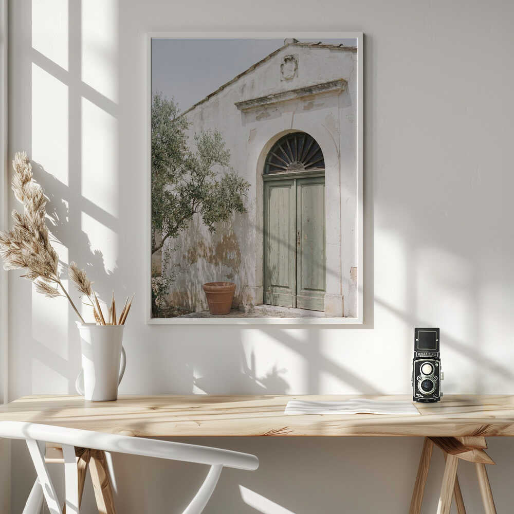 Mediterranean house Poster