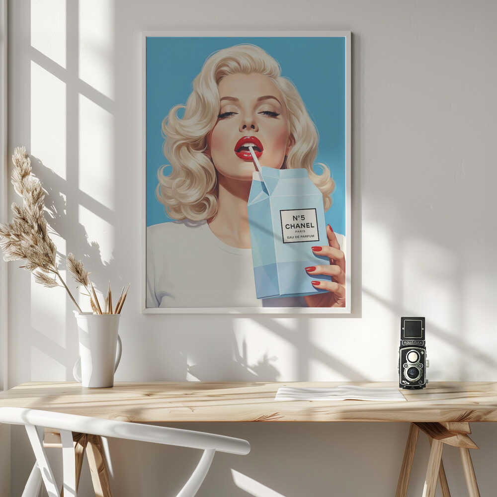 Sipping Perfume Poster