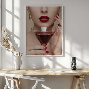 Red Cocktail Poster