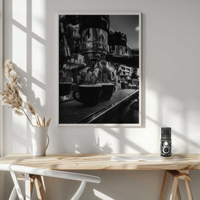 Double Espresso Cups Poster