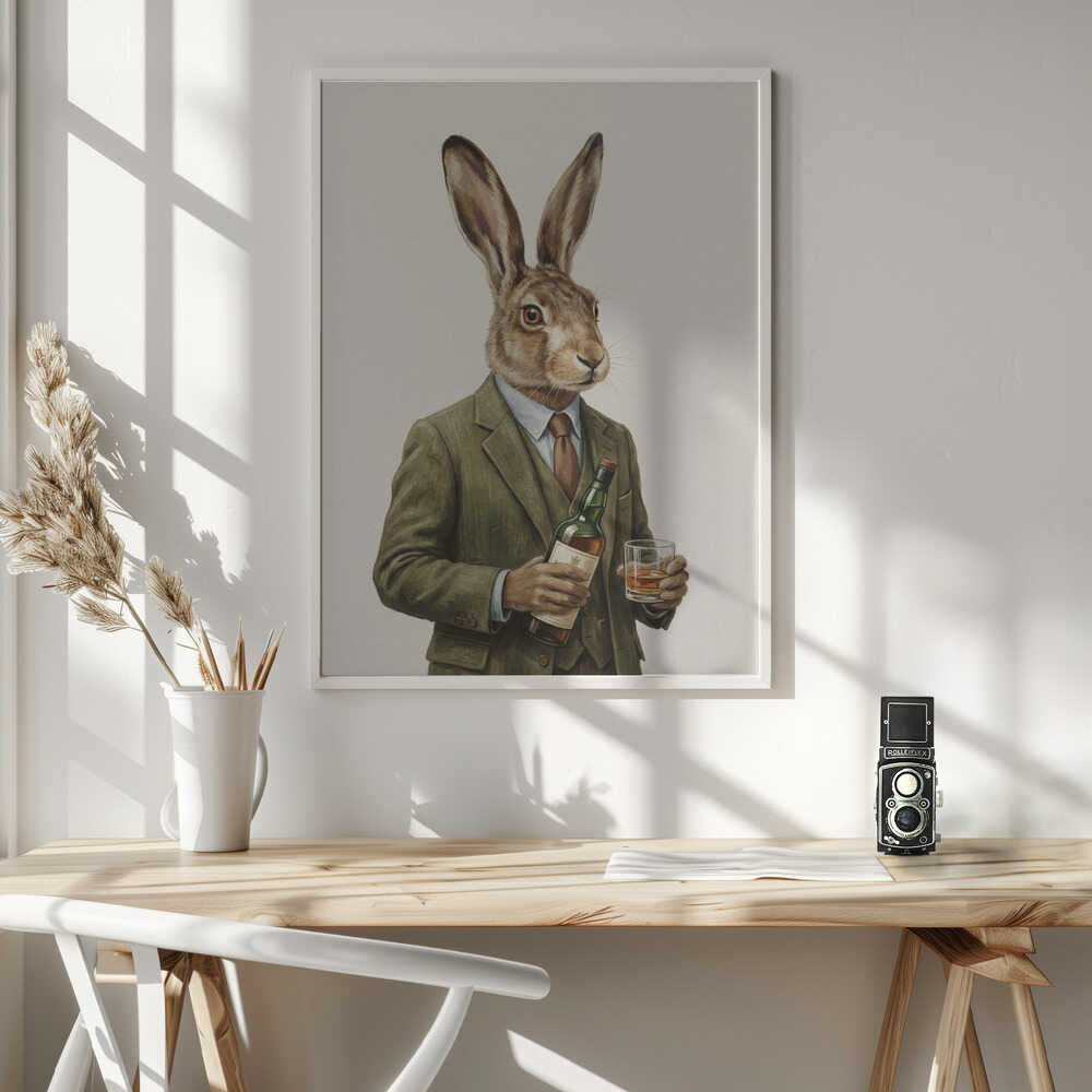 The Whiskey Hare Poster