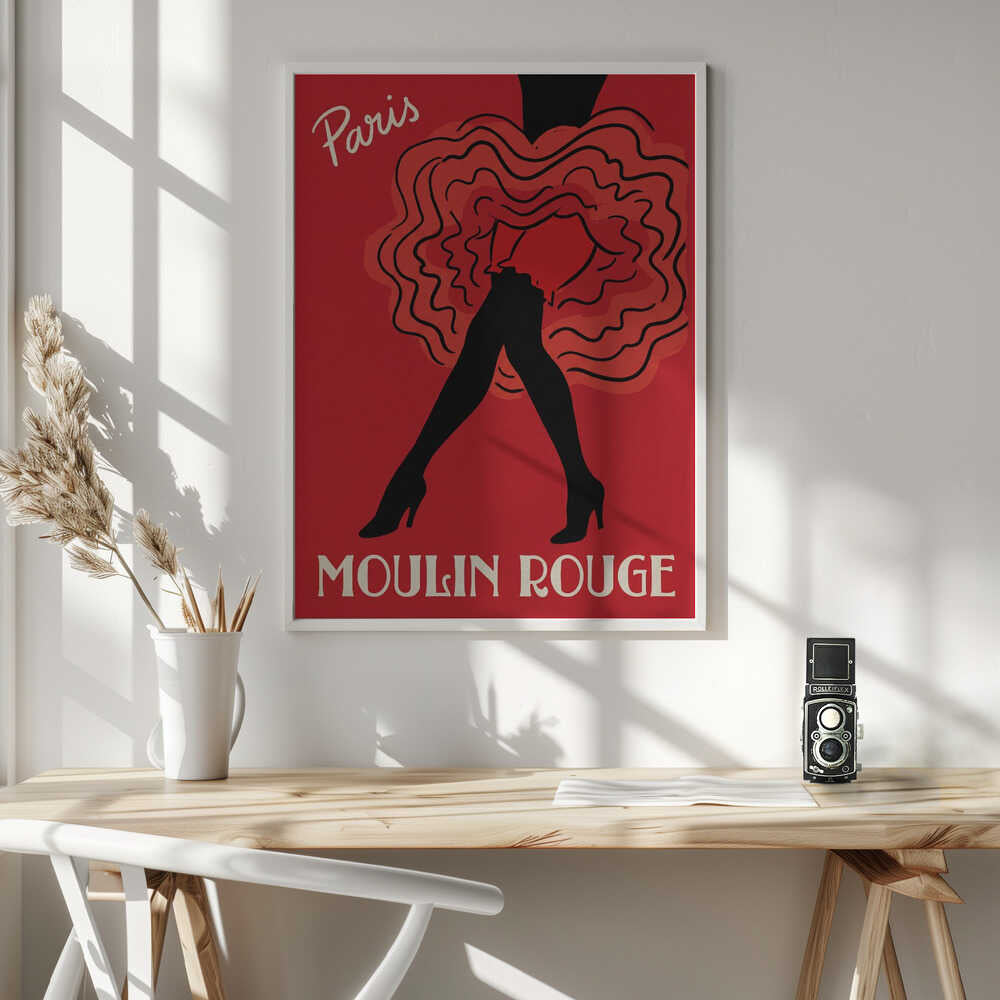 Paris - Moulin Rouge Poster