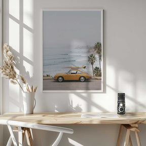 Porsche Coast Poster
