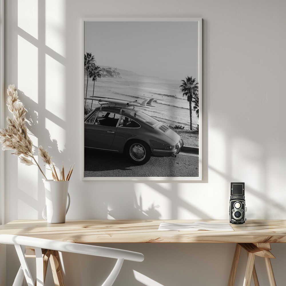 Posh Surfer Poster