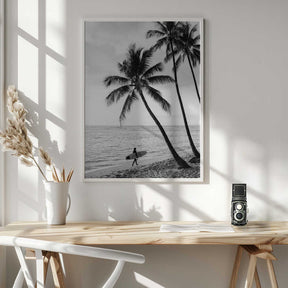 Surfer Walk Poster
