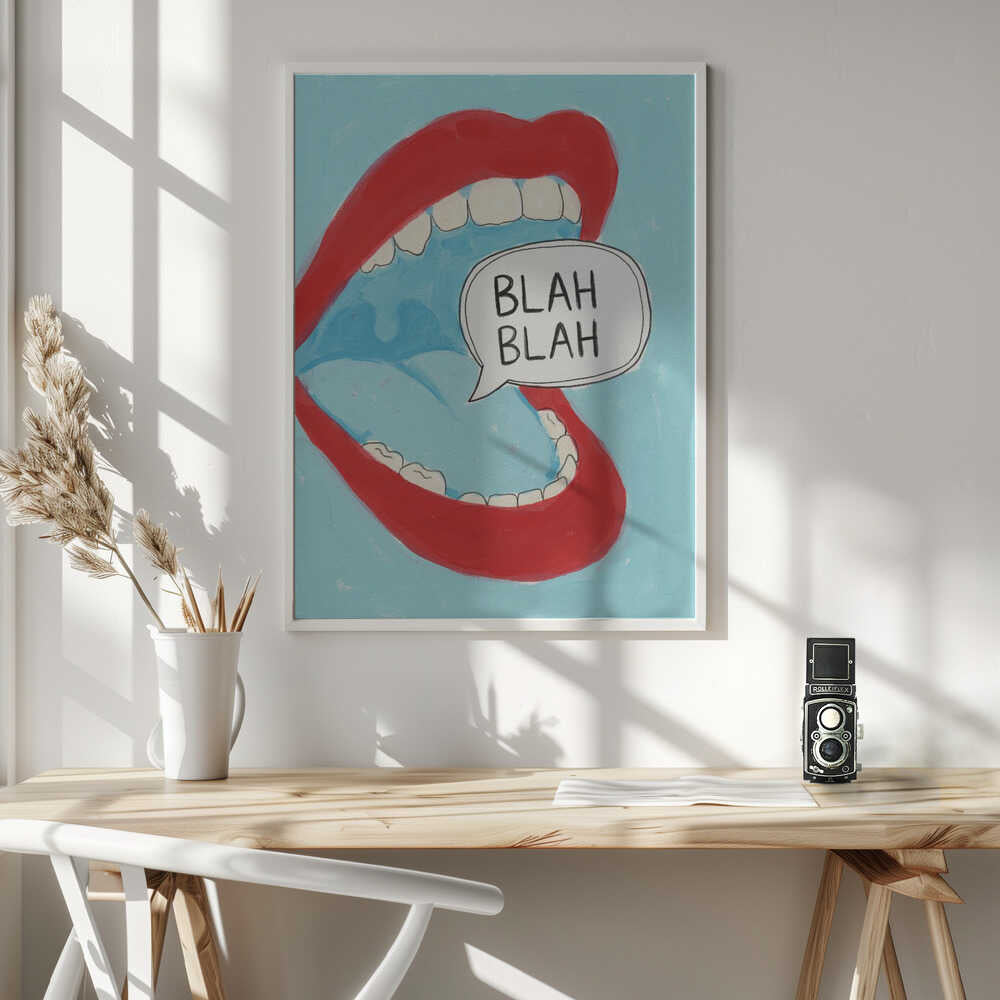 Blah Blah Poster