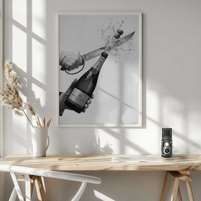 Sabering Champagne Poster
