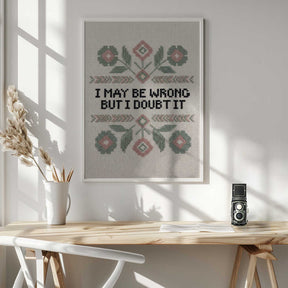I May Be Wrong Poster