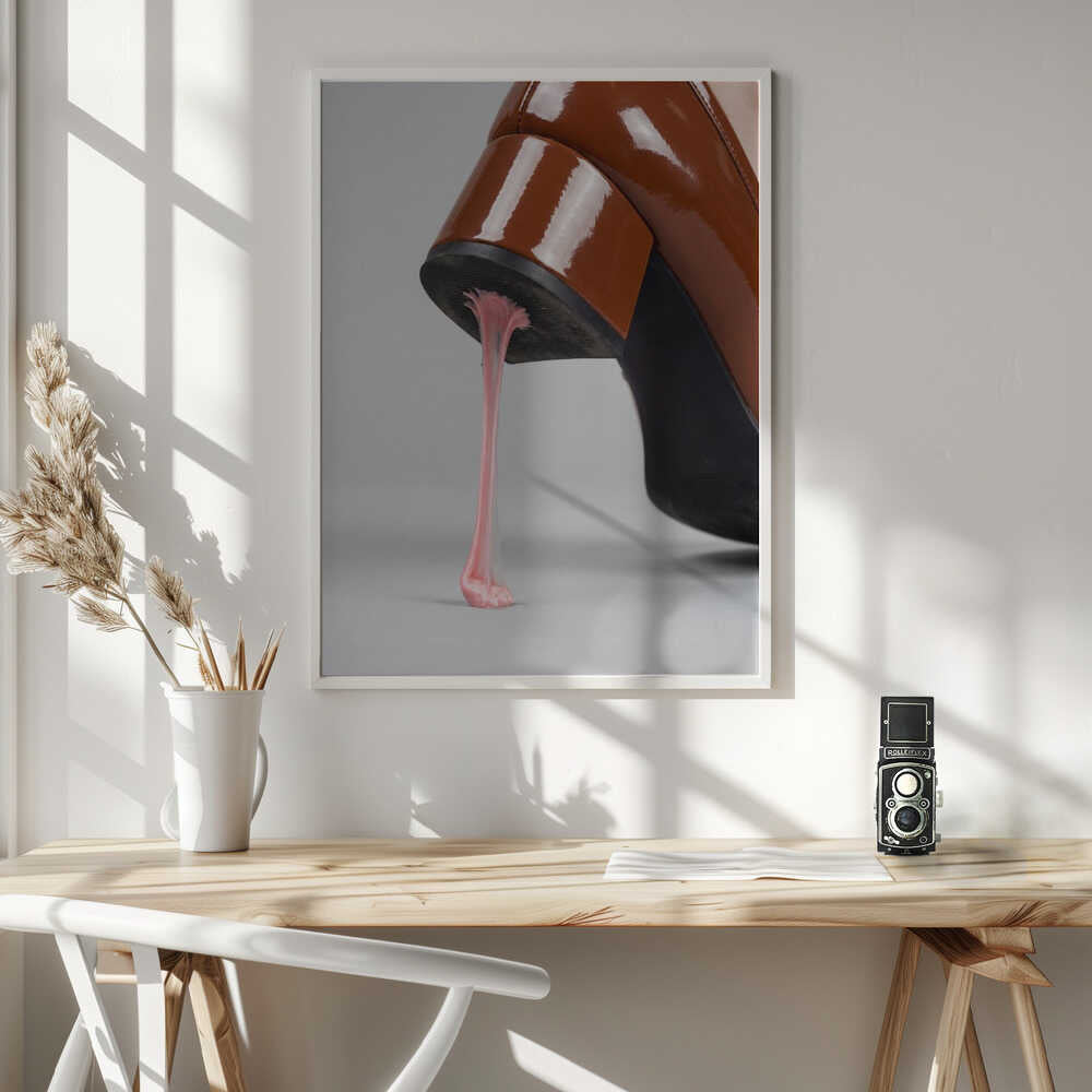 Chewing Gum Under the Shoe Poster