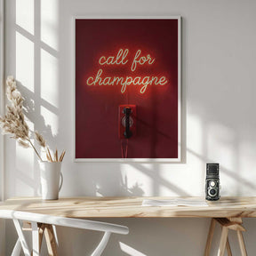 Call for Champagne Poster