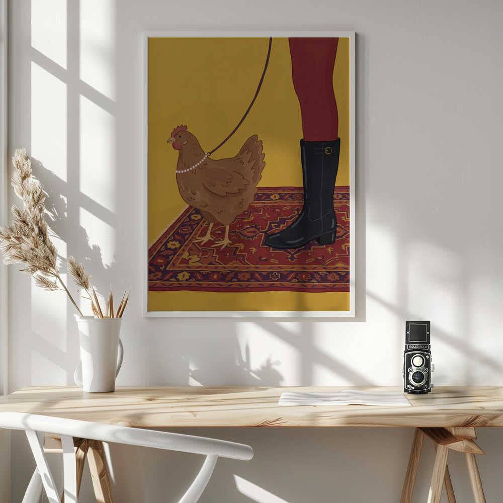 Me and My Hen Poster
