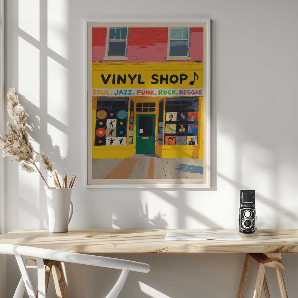 Vinyl Shop 01.png Poster