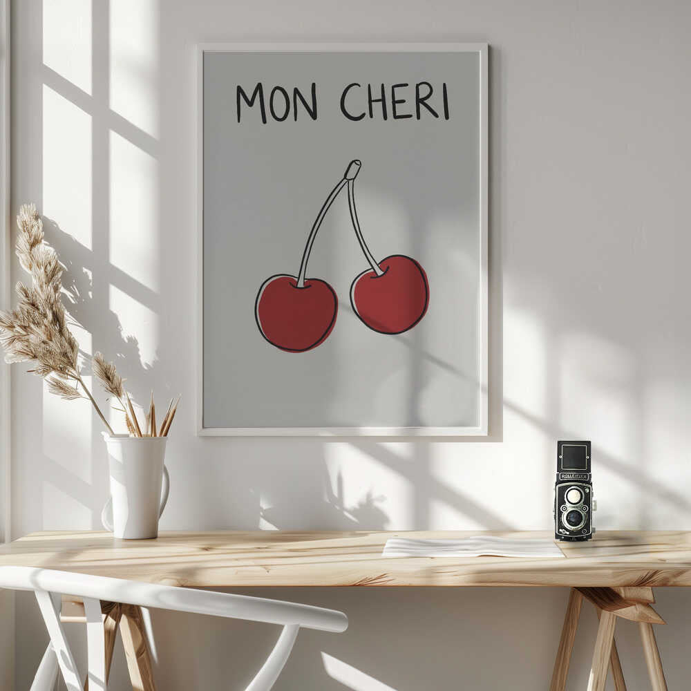 Mon Cheri Sketch Poster