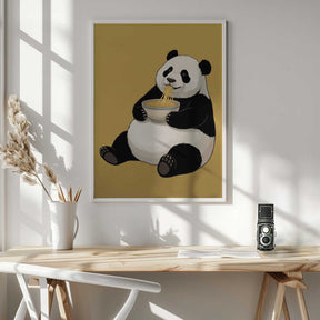 Noodle Panda Poster