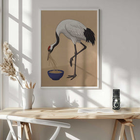 Noodle Crane Poster