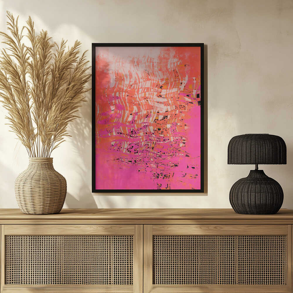 Vibrant Waves Poster