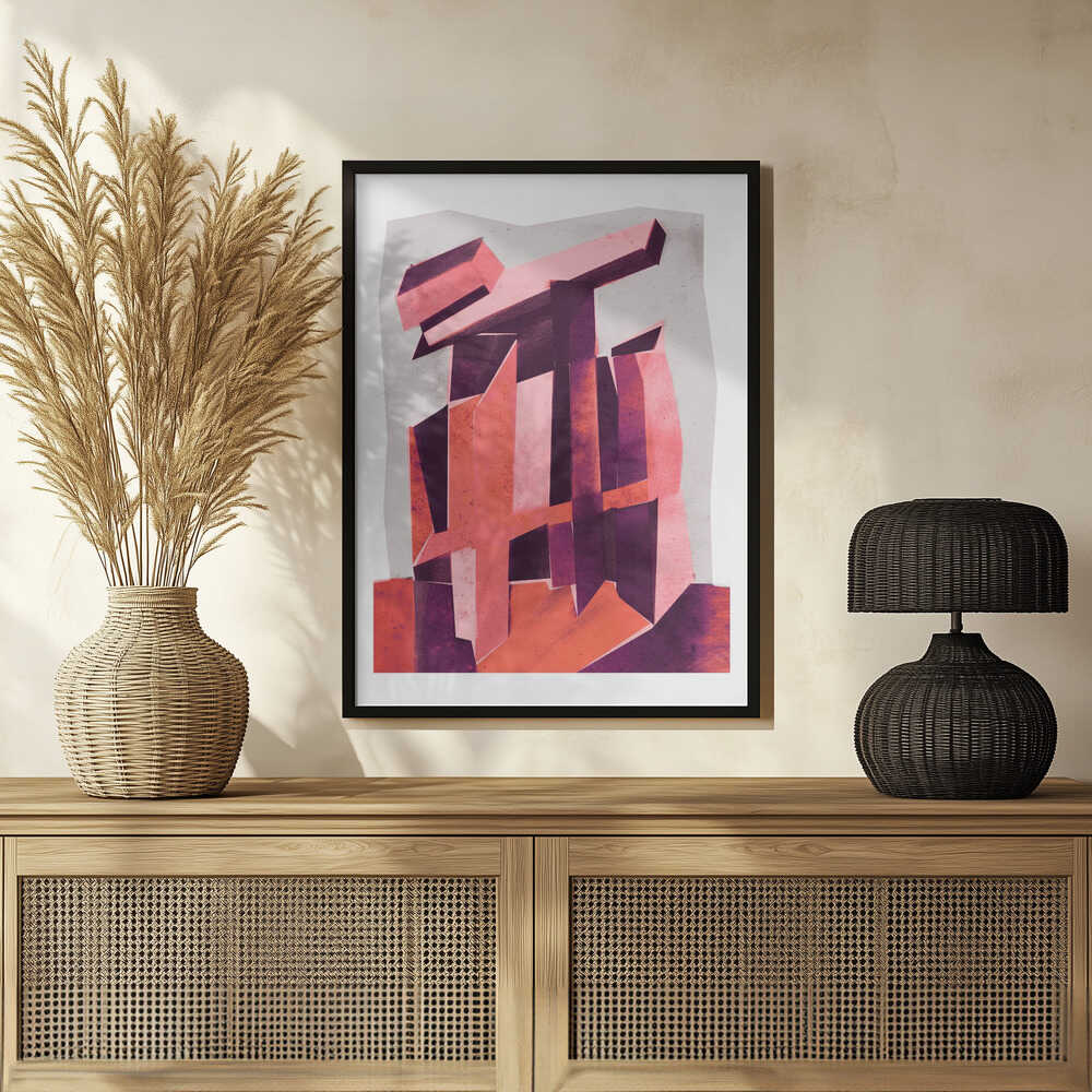 Geometric Symphony Poster