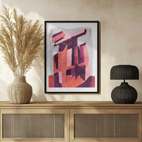 Geometric Symphony Poster