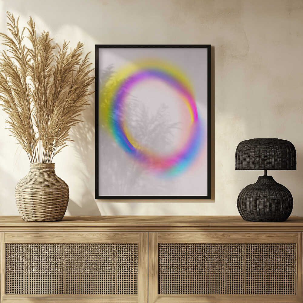 Luminous Spectrum Halo Poster