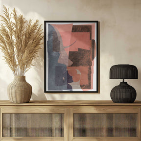 Fragmented Hues Poster