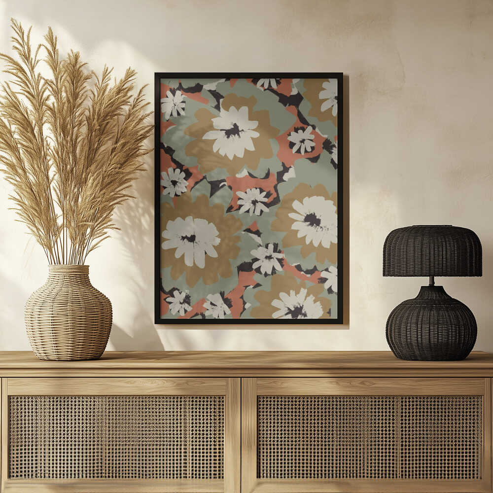 Floral Harmony Poster