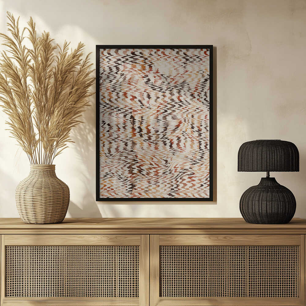 Rippled Tapestry Poster