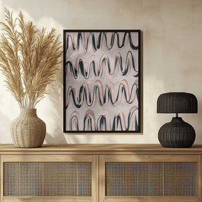 Rhythmic Waves Poster